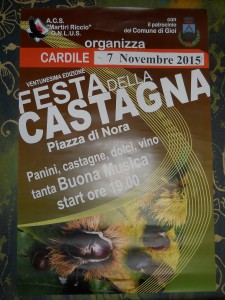 21^ Edizione festa della castagna